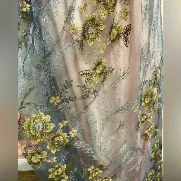 NWT Sundance Embroidered Lace “Cardinal Dress” Medium - Picture 13 of 14